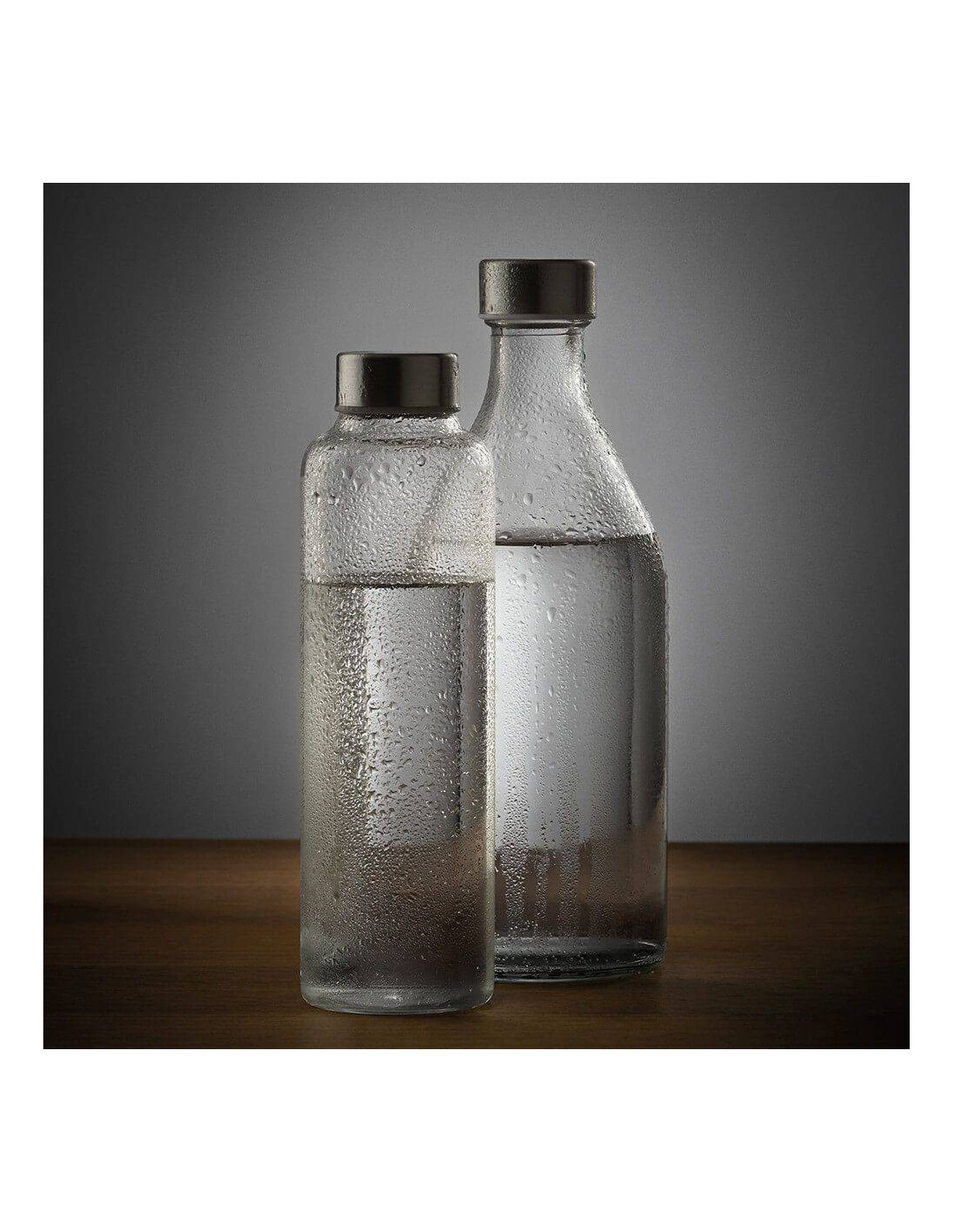 Botellas de cristal de 1 litro promocionales