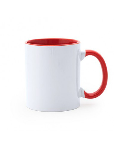 Taza de cerámica para pintar de 350ml Colorful