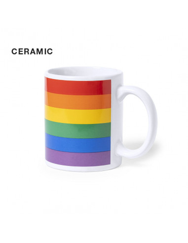 Calcetines multicolor para hombre con diseño de arco iris, para el día del  orgullo