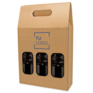 Caja de regalo de carton negra 15 x 10 x 5 cm - Caja para envolver ropa,  textiles