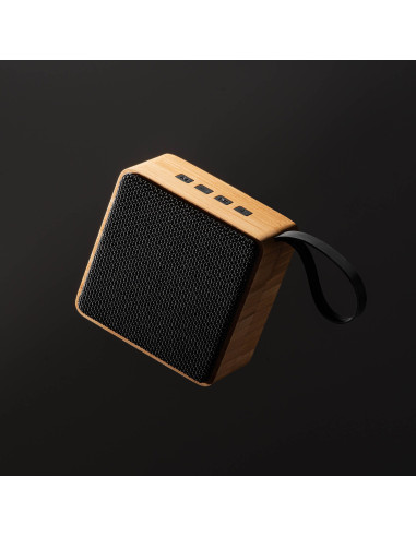 Altavoz Bluetooth de Bambú con función Radio Personalizado