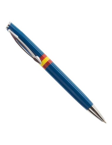 Bolígrafos personalizados metal con suave tacto de goma en color. Pack 25  unidades