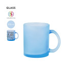 Taza de cristal para sublimación de 350ml - Coartegift