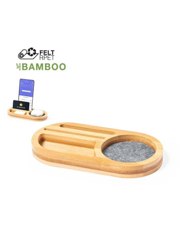 Organizador Eco-Friendly con Bambú y Fieltro RPET