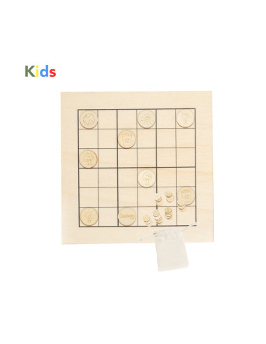 Juego de Habilidad Sudoku de Madera