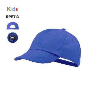 Gorra infantil de 5 paneles de RPET