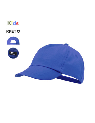 Gorra infantil de 5 paneles de RPET