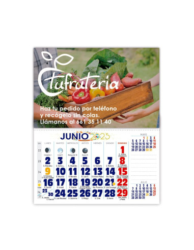 Calendario con Faldilla | Calendarios Personalizados