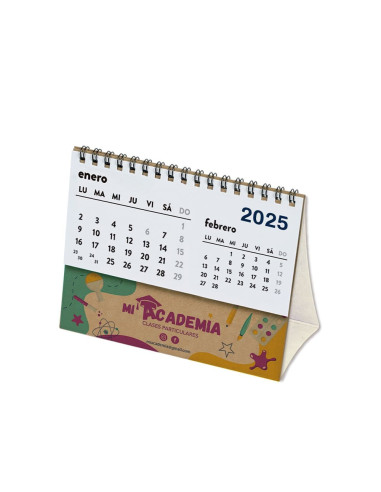 Calendario Papel Kraft Personalizado a TODO COLOR