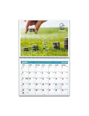 Calendario de Pared con Espiral | CALENDARIOS PERSONALIZADOS