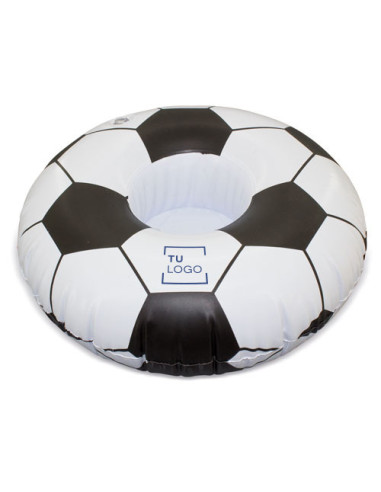 Posavasos Inflable de Balón de Fútbol