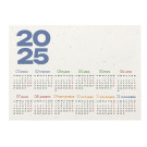 Calendario de sobremesa de semillas de papel plantable