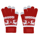 Guantes navideños aptos para pantalla táctil