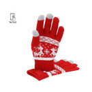 Guantes navideños aptos para pantalla táctil