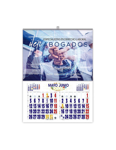 Calendario de Pared Bimensual | Calendarios Personalizados