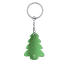 Llavero árbol de Navidad de aluminio reciclado