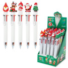 Set boligrafos multicolor navideños