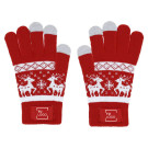 Guantes navideños aptos para pantalla táctil