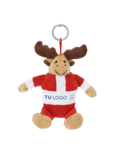 LLavero peluche navideño