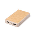 Power Bank de fibra de trigo y base de fibras naturales