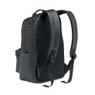 Mochila para portátil de 15" de PU suave con bolsillo frontal