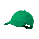 Gorra de 5 paneles de algodón reciclado