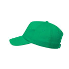 Gorra de 5 paneles de algodón reciclado