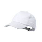 Gorra de 5 paneles de algodón reciclado