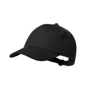 Gorra de 5 paneles de algodón reciclado