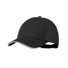 Gorra 5 paneles en rPET con visera sandwich