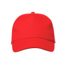 Gorra de 5 paneles de algodón orgánico