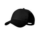 Gorra de 5 paneles de algodón orgánico