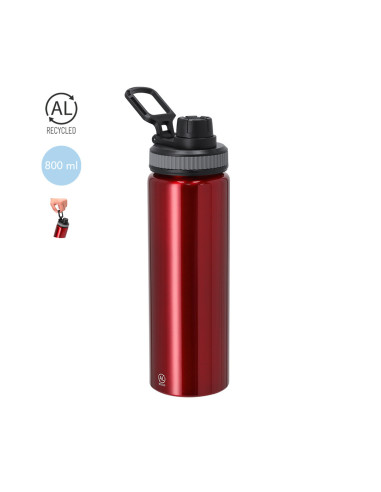 Botella de aluminio reciclado 800ml