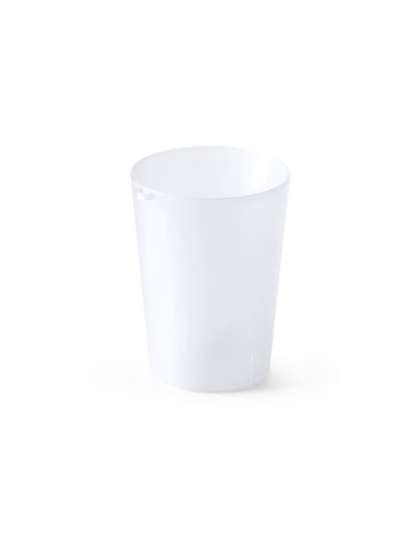 Vaso reutilizable flexible con argolla 500ml