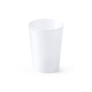 Vaso reutilizable flexible con argolla 500ml