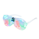 Gafas con luces LED de fiesta