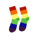 Calcetines arcoiris LGTBI