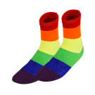 Calcetines arcoiris LGTBI