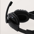 Auriculares gaming con micrófono y luces LED