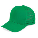 Gorra deportiva con paneles traseros perforados