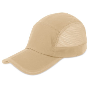 Gorra plegable con ventilación lateral