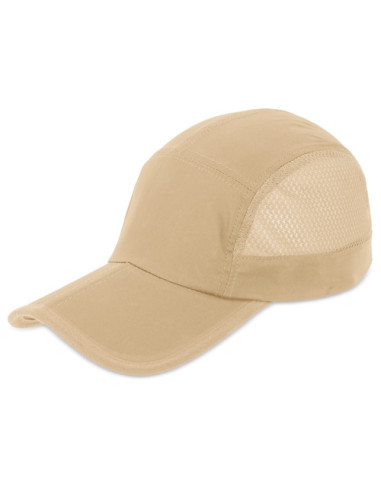 Gorra plegable con ventilación lateral