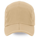 Gorra plegable con ventilación lateral