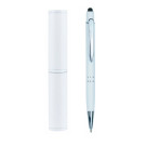 Bolígrafo puntero con estuche de aluminio | Bolígrafo elegante