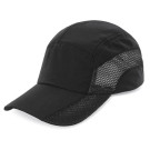 Gorra deportiva de poliéster con laterales ventilados