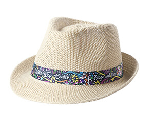 elegante sombrero para el verano