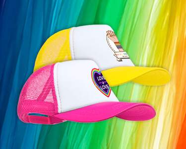 gorras arcoiris